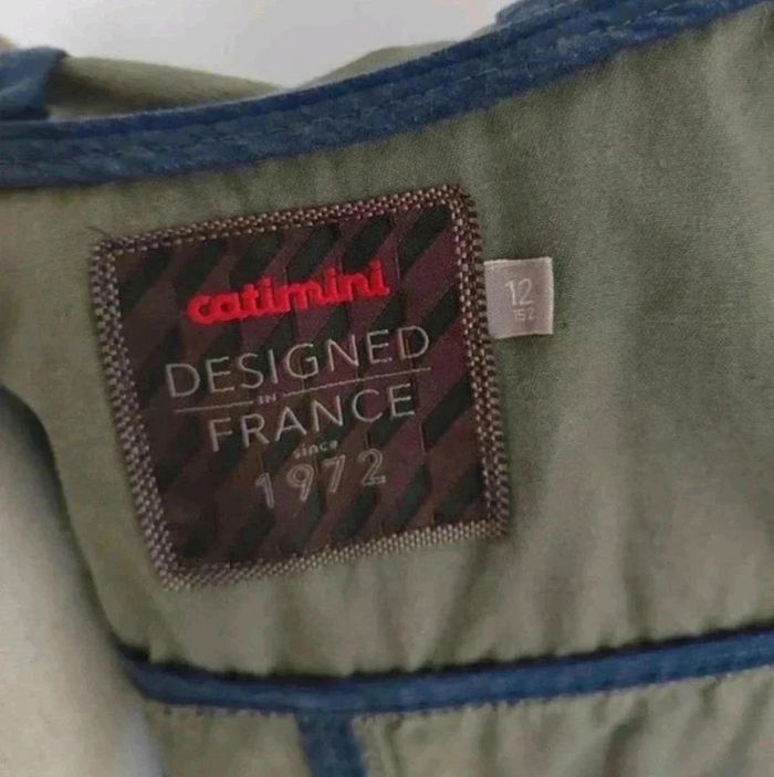 60 € Parka garçon demi-saison Catimini kaki 12 ans - photo numéro 6