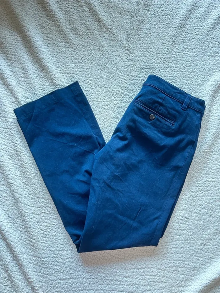 Pantalon vintage droit bleu marine – Ralph Lauren