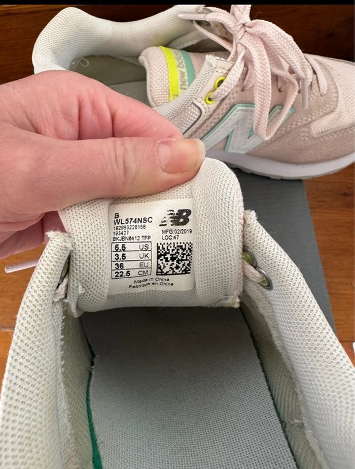 Baskets New balance 574 - photo numéro 7