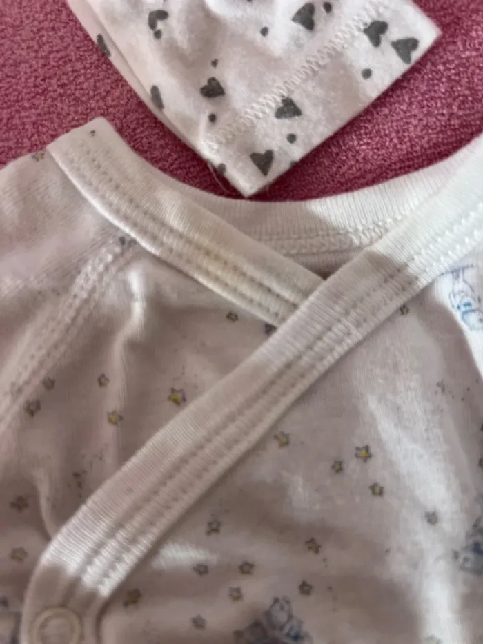 Lot de 3 bodys taille naissance - photo numéro 5