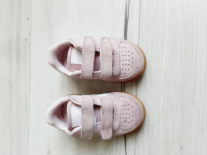 Chaussures enfant bébé baskets rose Hummel pointure 19 - photo numéro 3