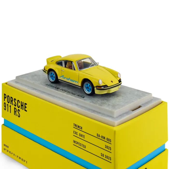 Hot wheels x Daniel Arsham 1973 Porsche 911 RS - photo numéro 4