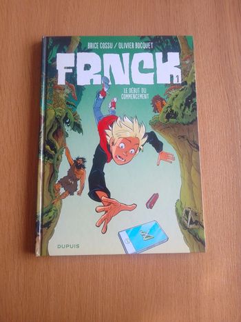 BD livre enfant - Franck - Le début du commencement