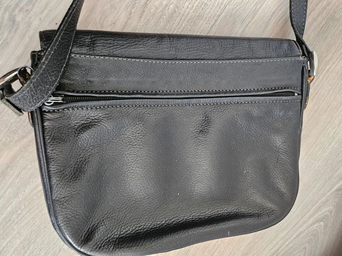 Sac à main en cuir Sabrina - photo numéro 6