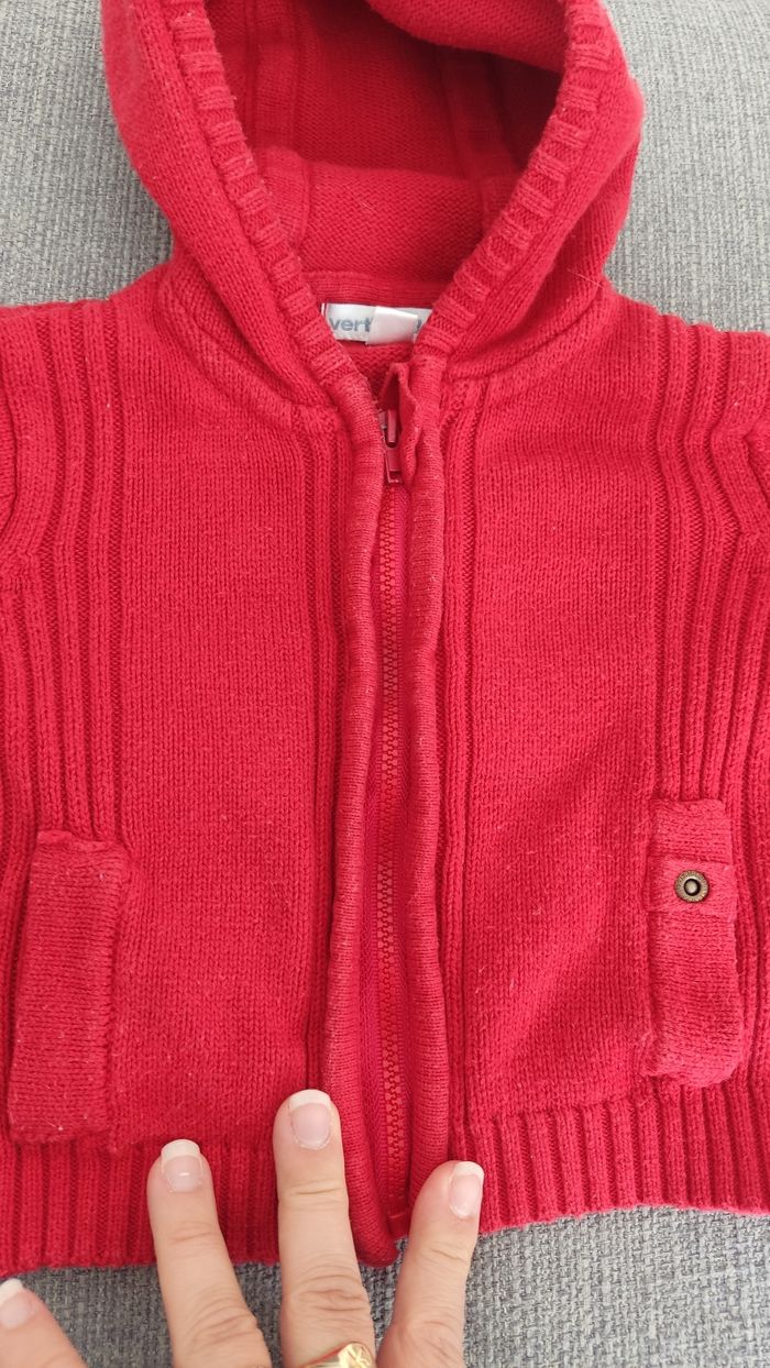 Gilet en laine 6 mois - photo numéro 4