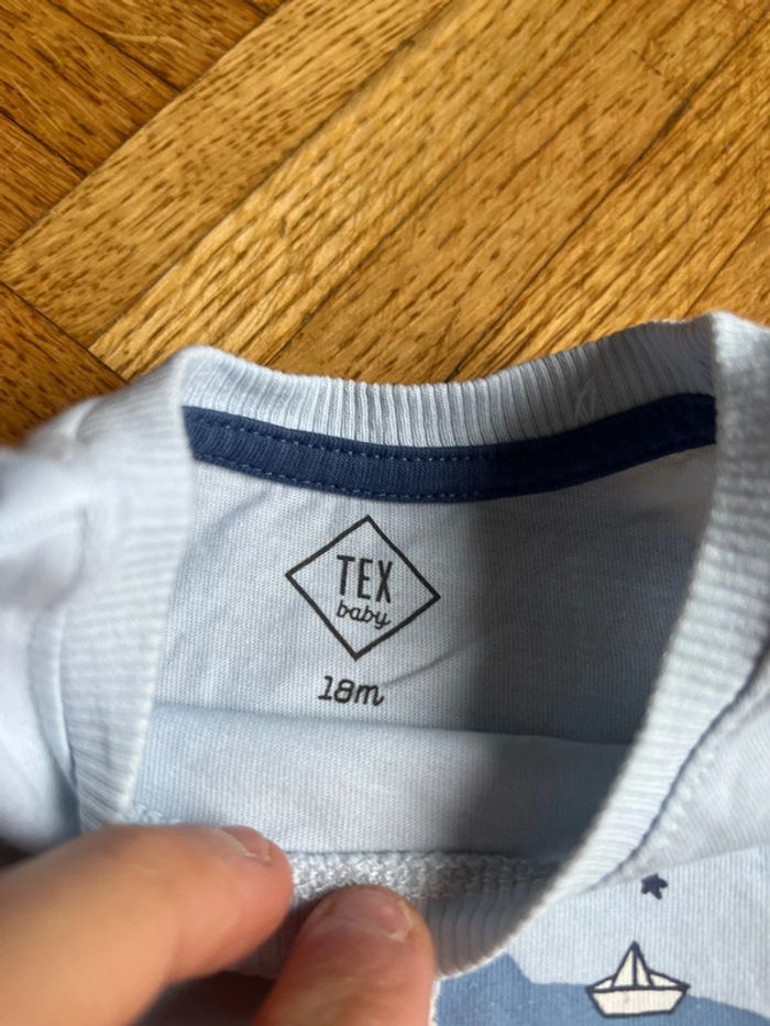 Lot 2 débardeurs 18 mois Tex baby - photo numéro 6