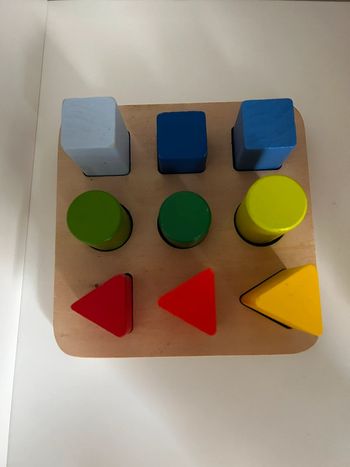 Jeu de placement en bois