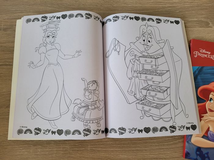 Lot de 2 livres de coloriages Disney - photo numéro 5