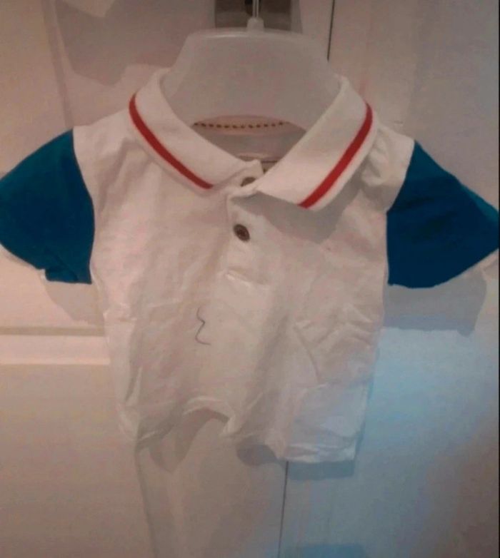 Ensemble salopette bébé garçon lee cooper 6 mois - photo numéro 3