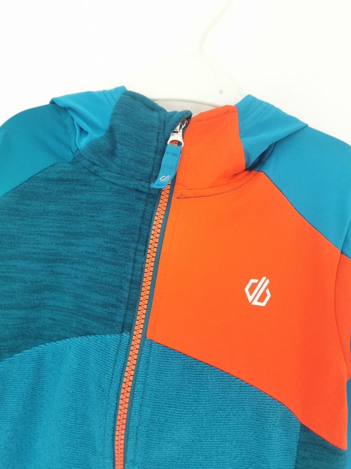 Veste zippée bi-matière à capuche et séchage rapide Dare2B 5/6 Ans - photo numéro 5