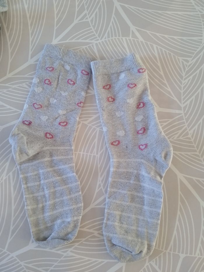 Chaussettes fille taille 31 /35 - photo numéro 2