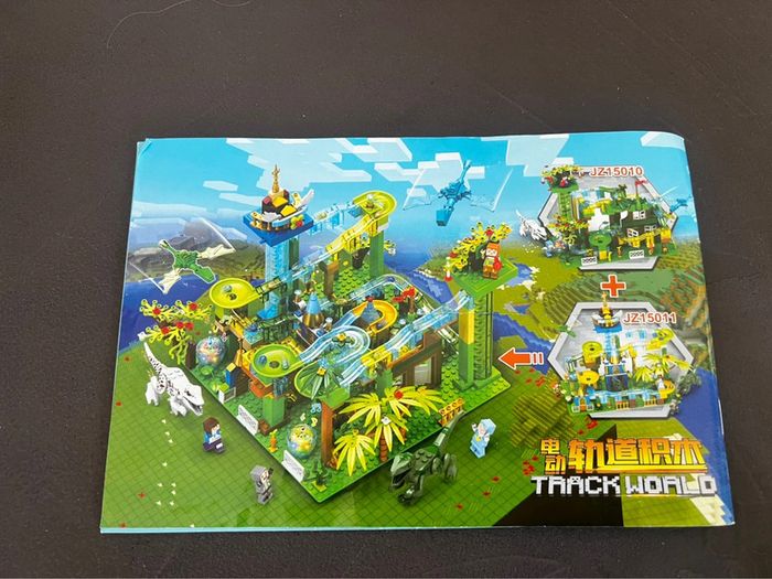 Jeu de construction circuit à billes avec ascenseur motorisé - photo numéro 8