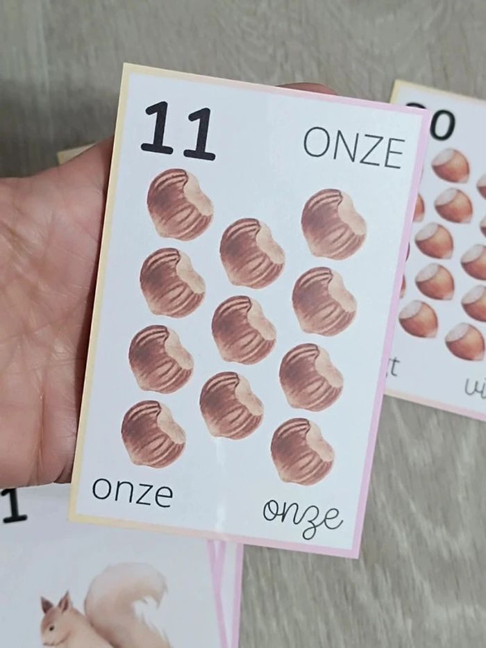 Grandes cartes pour apprendre à compter de 1 à 20 - photo numéro 3