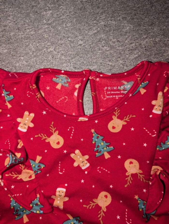 Robe de Noël bébé fille 2/3 ans comme NEUVE - photo numéro 2