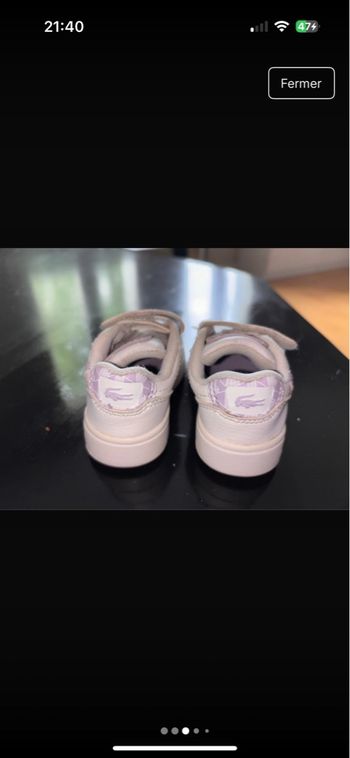 Basket Lacoste fille 🌸