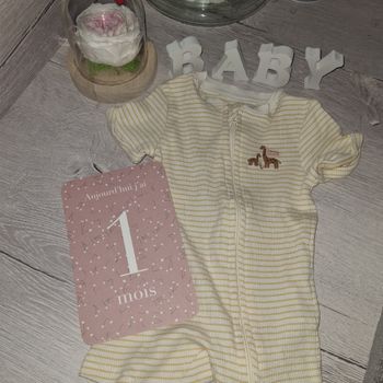 Barboteuse été girafe 🦒 1 mois