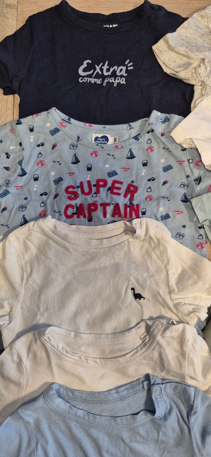 Lot tee-shirts manches courtes - photo numéro 2