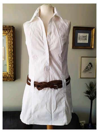 Robe chemise en coton NEUVE Promod