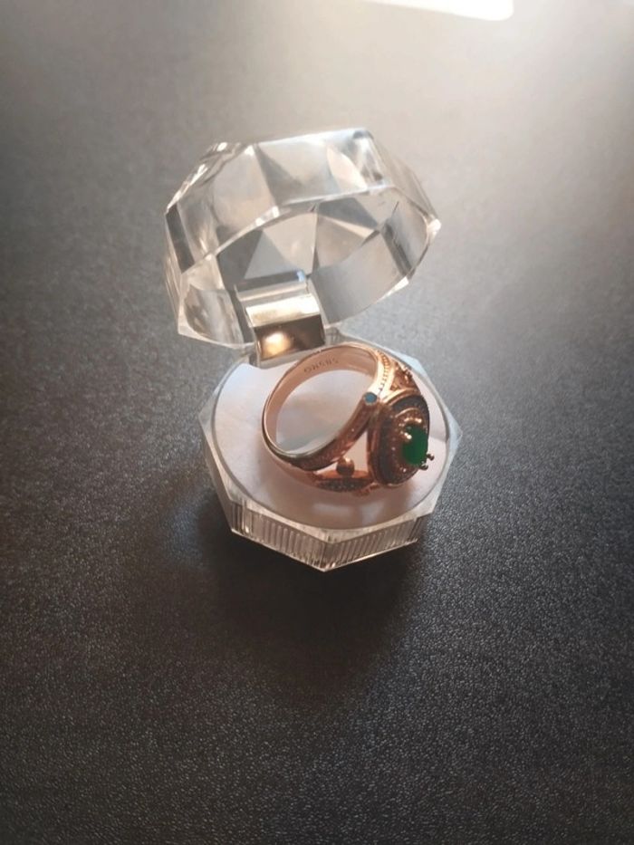 Bague vintage Marquise avec coffret cadeau - photo numéro 5