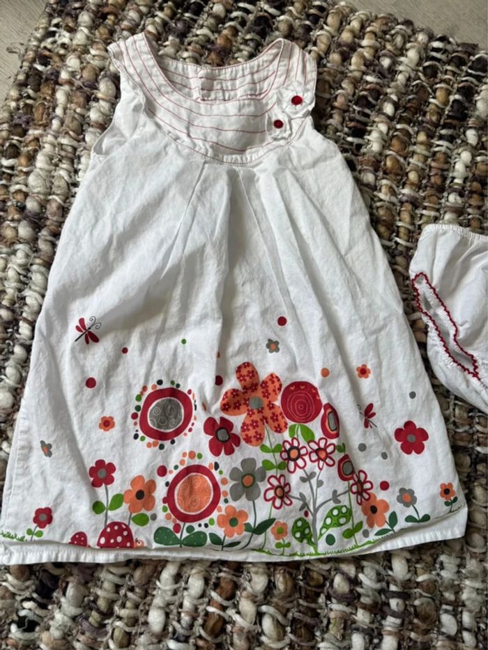 Robe et bloomer Boboli 18 mois - photo numéro 2