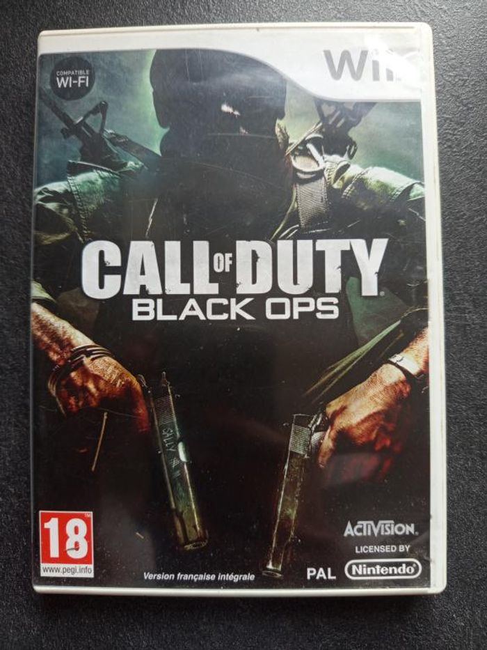 Nintendo - Wii - Call of duty - Black ops