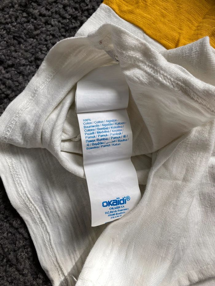 T-shirt Okaïdi taille 6 ans - photo numéro 5