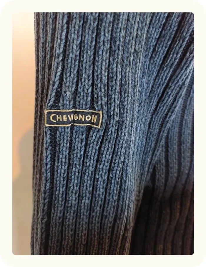 Pull col V Homme Chevignon Taille L - photo numéro 3