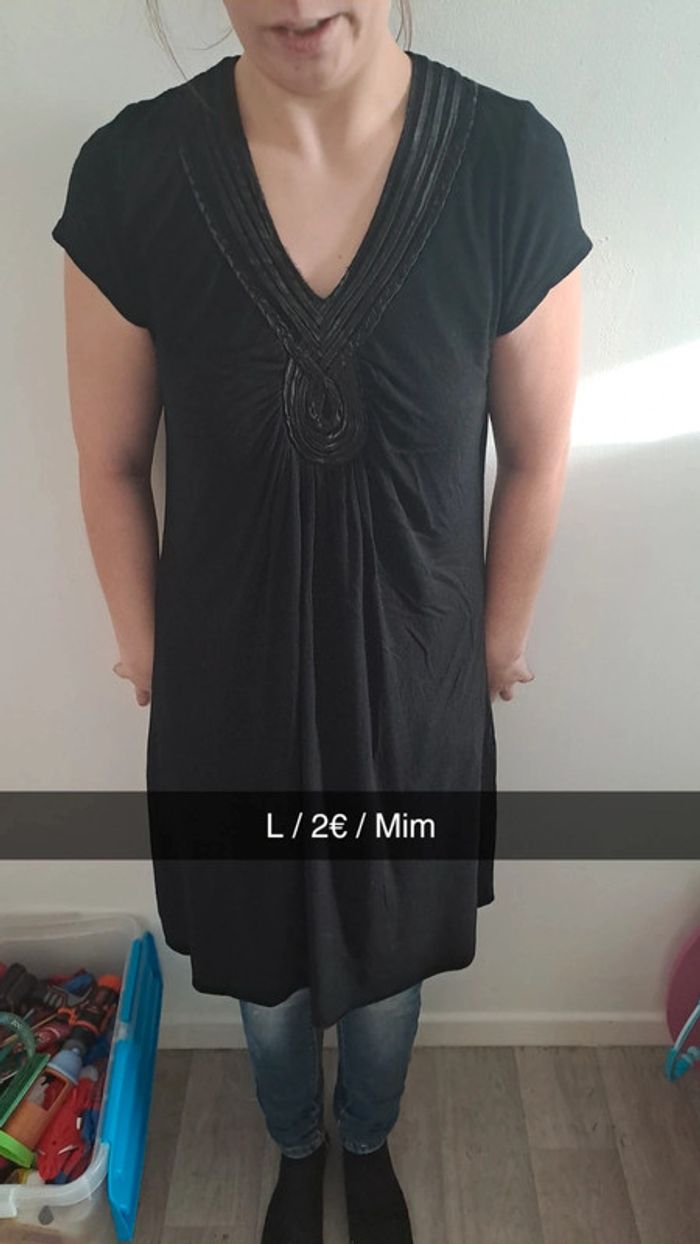 Robe noir Mim