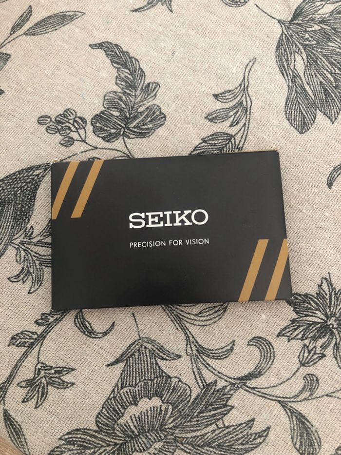 Seiko - chiffon pour lunettes (offert pour toute commande de plus de 3€