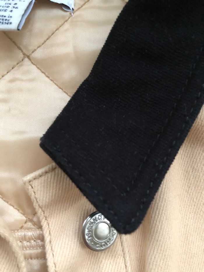 Veste chemise matelassée en jean Topshop - photo numéro 7