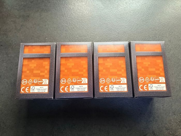 Figurines Minecraft x McDonald’s – Lot de 4 – Neuf scellé (4 modèles sur 6) - photo numéro 2