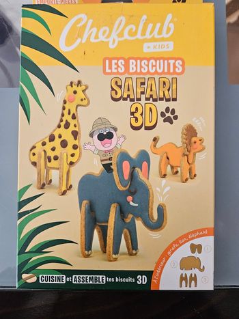 Emporte pièces les biscuits safari 3D