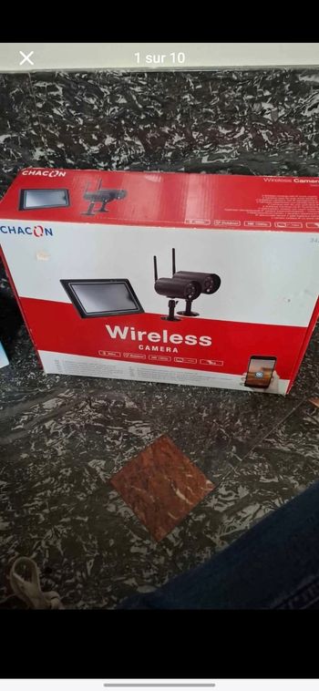 Caméra wireless avec écran