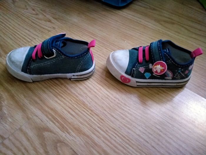 basket en jean. Freemouss 
pointure 20 - photo numéro 3