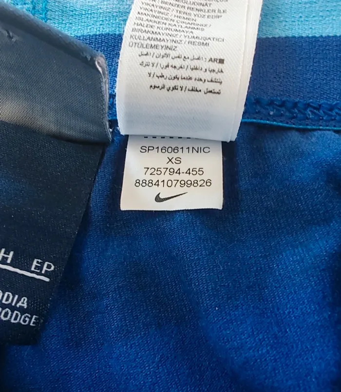 Legging Nike All-Over Logo bleu varsity XS – Très bon état - photo numéro 5