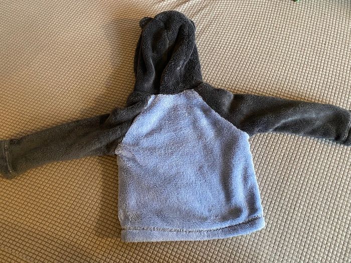 Pull capuche sweat bébé unisexe garçon ou fille 12 mois - photo numéro 3