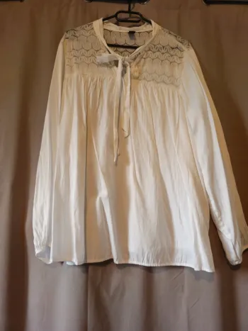 Chemisier blanc shein