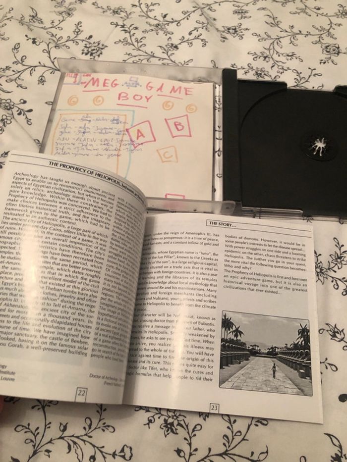 Jeu Égypte II playstation 1 - photo numéro 3