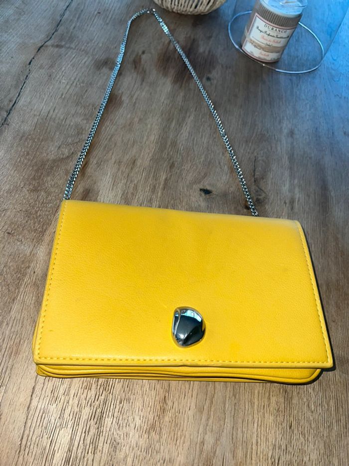 Sac bandoulière Zara jaune 🌸 - photo numéro 3