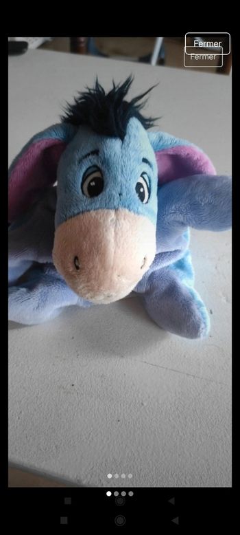 Doudou marionnette bourriquet p2