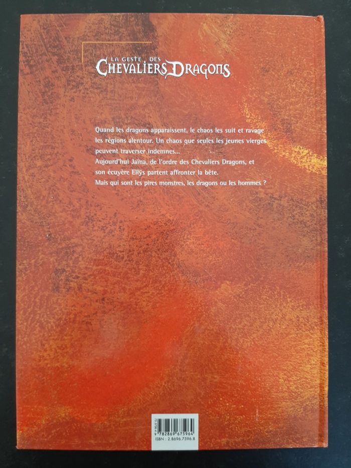 BD EO - La Geste des chevaliers-dragons T1 Jaïna (Ange, Varanda) - photo numéro 2