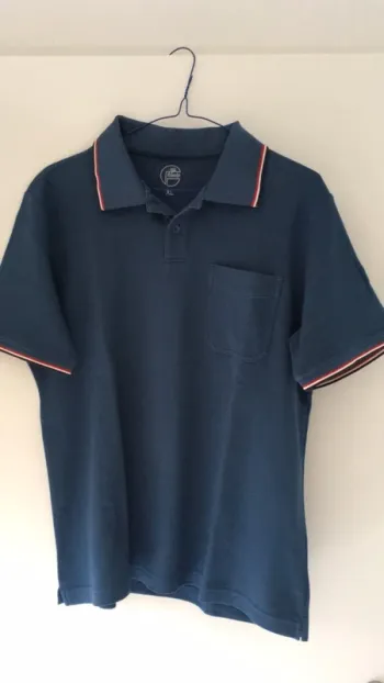 Polo homme bleu Fusalp XL