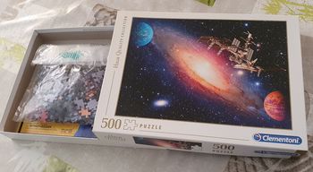 Puzzle 500 pièces,  station spatiale
