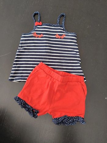 Ensemble short et débardeur