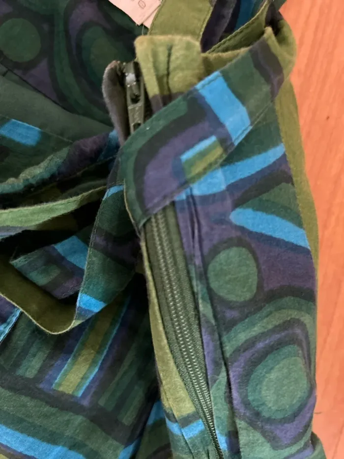 Cache cache jupe multicolore avec ceinture taille 38 - photo numéro 4