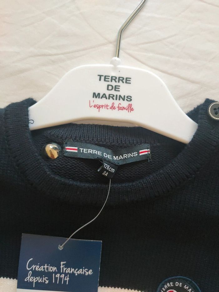 Pull enfant EF en H21 Terres des marins 8 ans - photo numéro 6