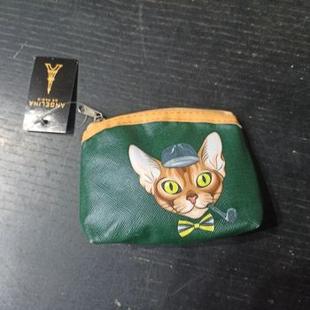 Porte-monnaie chat