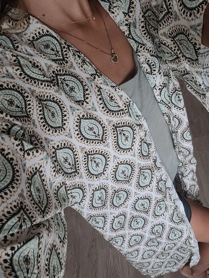 Poncho à motifs bohèmes - photo numéro 6