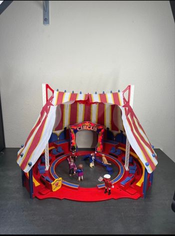 Playmobil - Cirque 4230 - Chapiteau avec figurine et accessoires