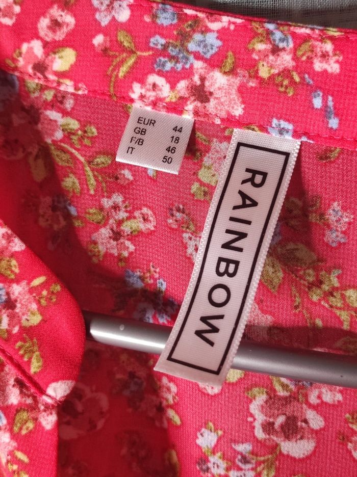 Robe longue imprimée fleurie taille 44 - photo numéro 5